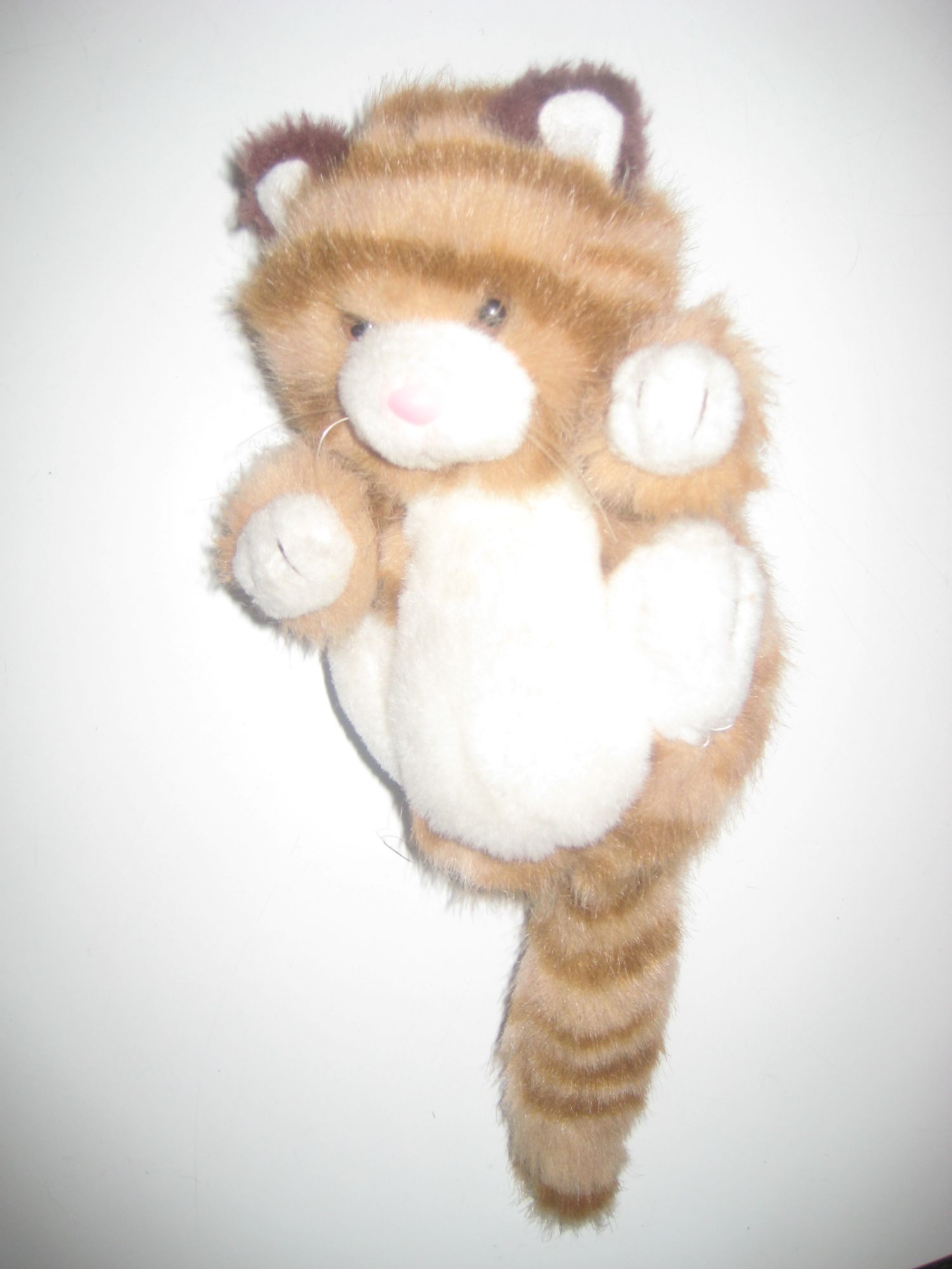 Peluche Doudou Chat Tigre Marron Doudou Rakuten