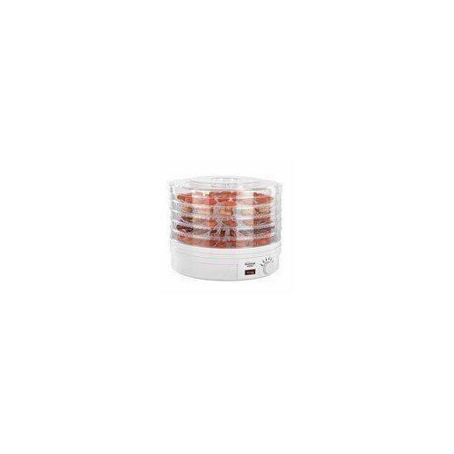 Livoo Dom202 Aliments | 5 Plateaux | Température Réglable | Déshydrateur Fruits Et Légumes, 250 W, Blanc
