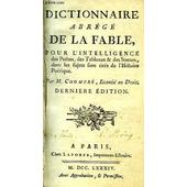 Dictionnaire Abrege De La Fable - 