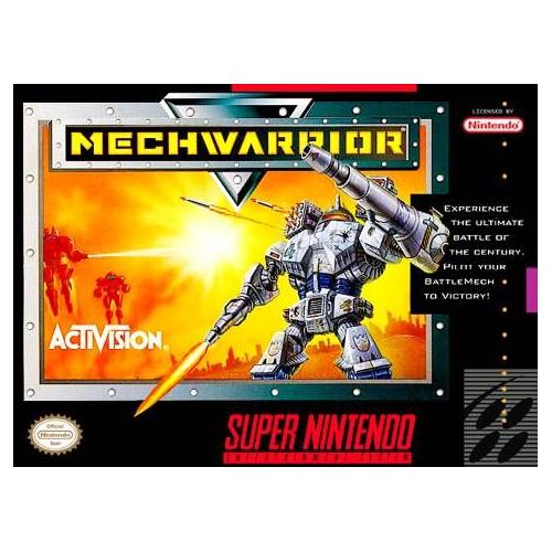 Mechwarrior Snes Super Nintendo