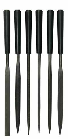 Jeu de Limes Aiguille 150mm 6pcs STANLEY 0 22500