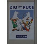 Greg Affiche Pub Zig Et Puce Pingouin 1997 - 