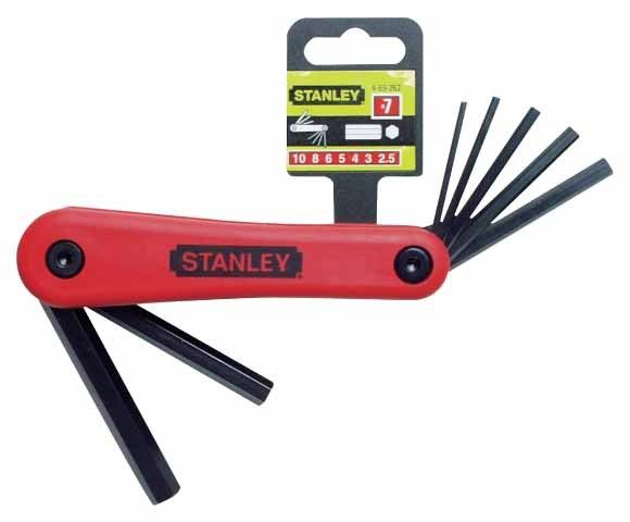 STANLEY Jeu de 7 clés mâles gamme pro