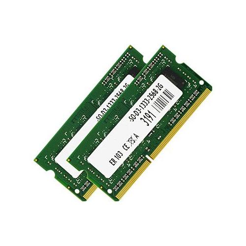 Macway Mã©Moire 4 Go (2 X 2 Go) Sodimm 1333 Mhz Ddr3 Pc3-10600