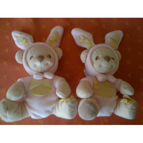 Lapin Nature Bearries Lot De 2 Lapins