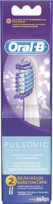 Braun Pulsonic Pack de têtes de brosse de rechange pour brosse à dent pour Braun Pulsonic