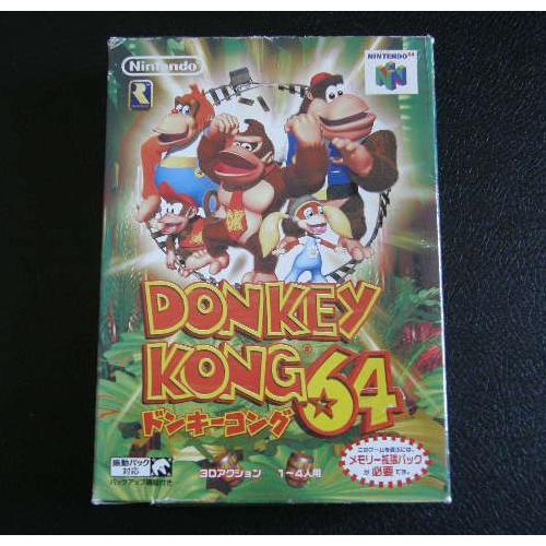 Donkey Kong 64 - Jeu Nintendo 64 - Import Japonais