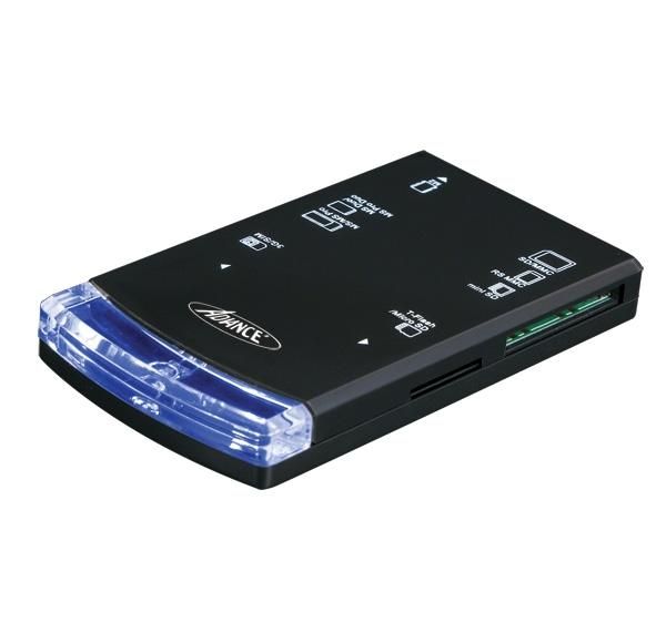 Suza Advance Lecteur de carte MS MS PRO MMC SD MS Duo miniSD RS MMC microSD MS Micro USB 2.0