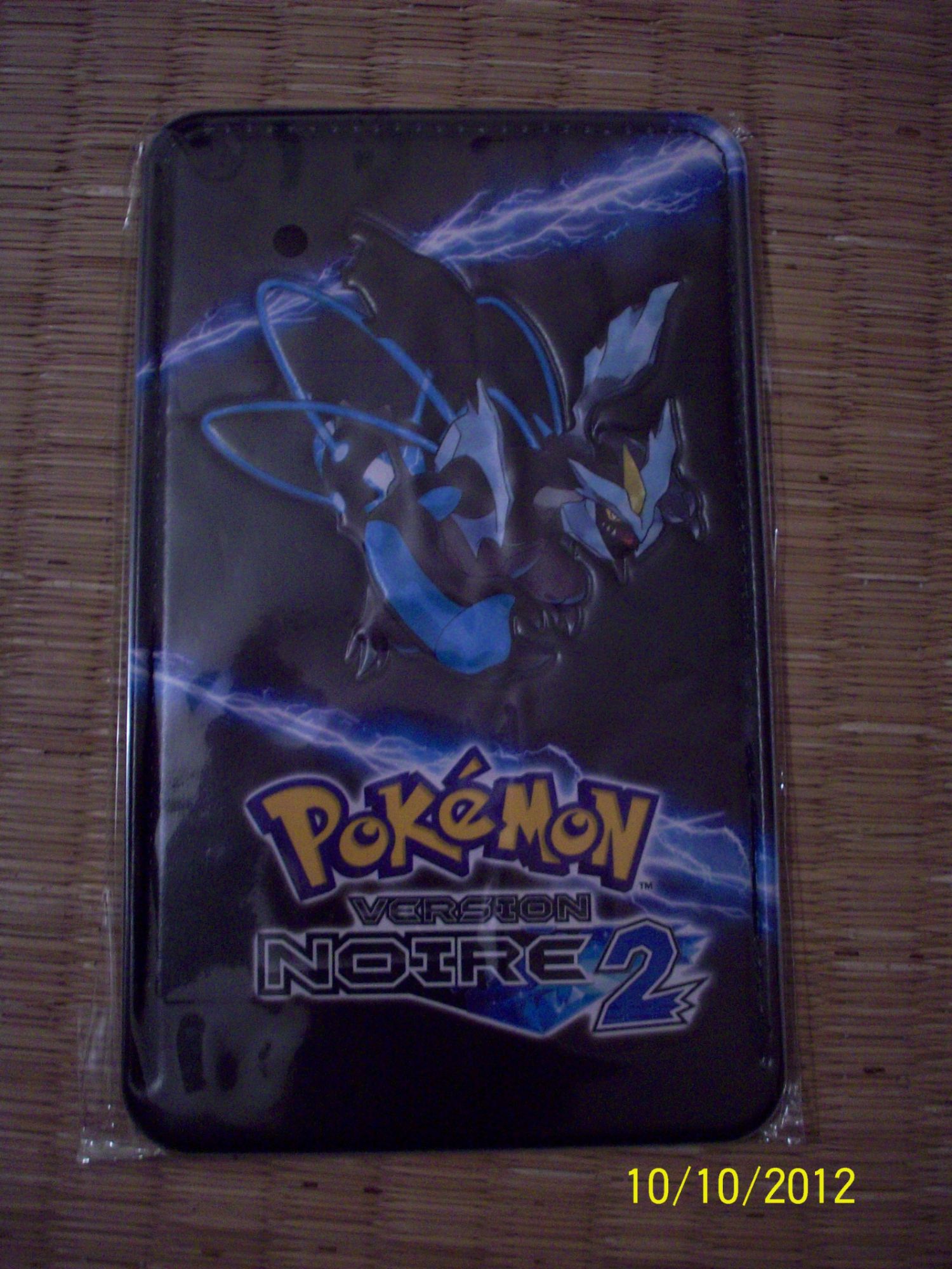 Housse 3ds Pokemon Version Noire 2