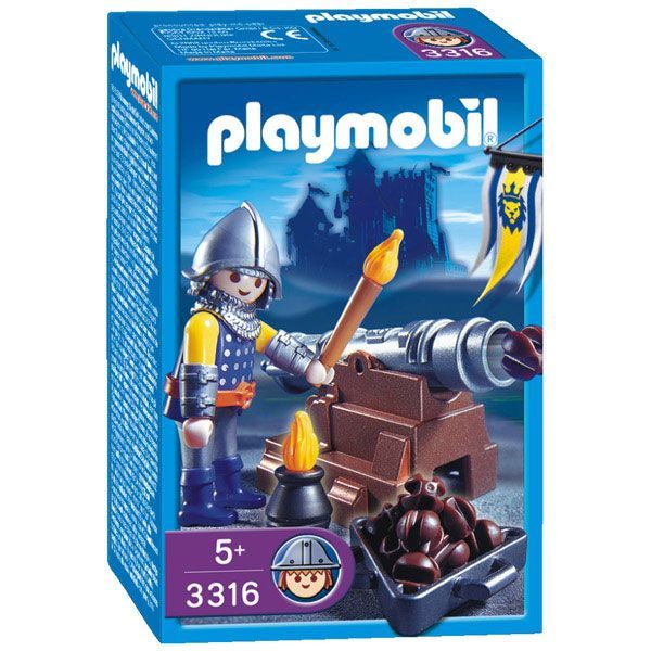 Playmobil Knights 3316 Canonnier Du Roi