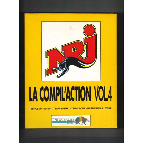 Nrj La Compil' Action Vol4 : Prince Of Persia-Team Suzuki-Swap-Barbarian Ii-Tennis Cup Pc