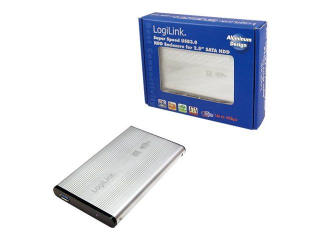 LogiLink UA0106A Boîtier de disques de stockage 2.5 Alimenté par port USB Neuf - vue 3