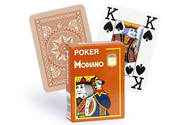 Cartes Modiano 100% Plastique 4 Index