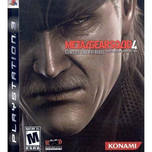 Metal Gear Solid 4 - Import Us Ps3