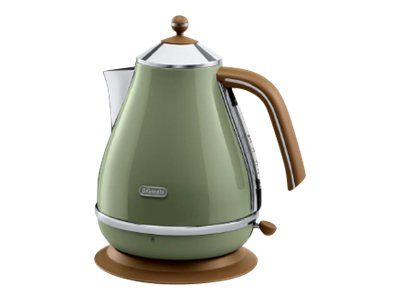 De'Longhi Icona Vintage KBOV 2001.GR - Bouilloire - 1.7 litres - 2 kWatt - olive
