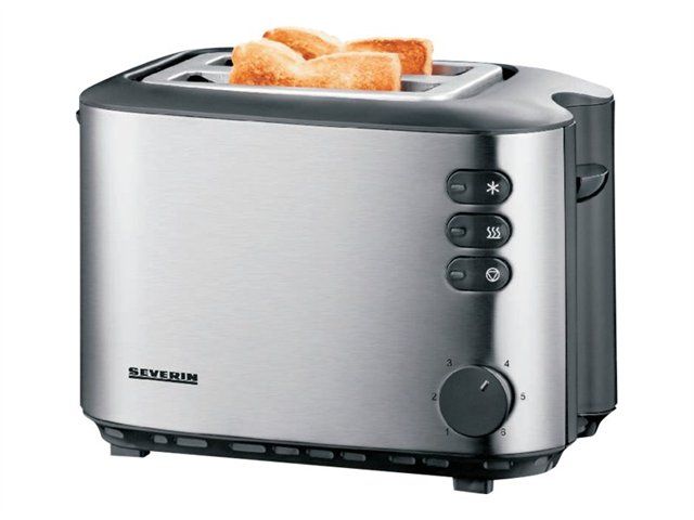 SEVERIN AT 2514 Grille pain électrique 2 tranche inox brossé