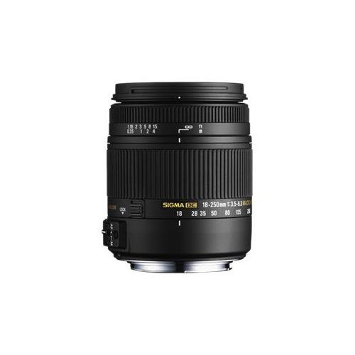 Objectif Sigma - Fonction Zoom - 18 Mm - 250 Mm - F/3.5-6.3 Dc Macro Os Hsm - Sigma Sa