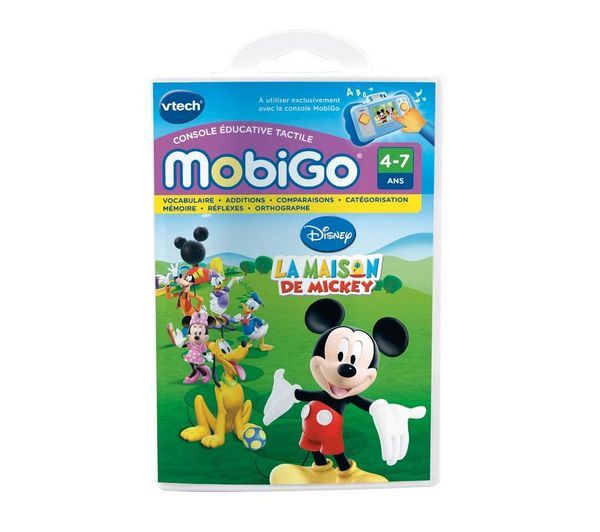 Jeu Pour Console De Jeux Mobigo : La Maison De Mickey