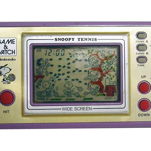 Nintendo Game & Watch - Wide Screen - Snoopy Tennis