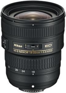 Nikon AF NIKKOR 18 35mm f3.5 4.5G ED - vue 2