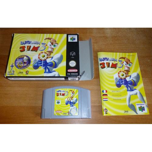 Earthworm Jim 3D - Nintendo 64 - Pal