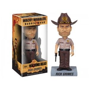 Funko - Fu3037 - Figurine Cinéma - Walking Dead Wacky Wobbler - Rick Grimes