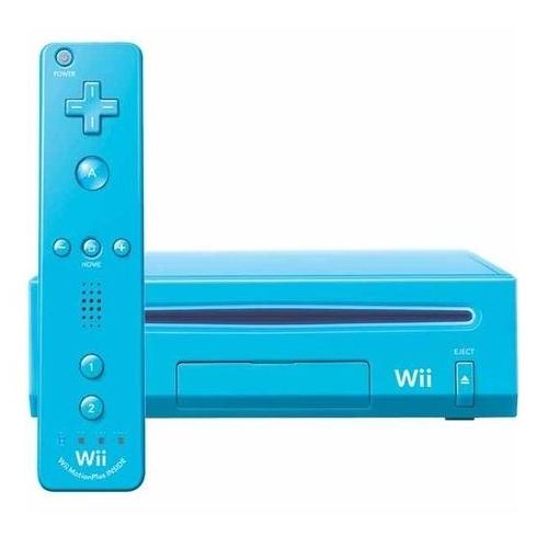 Console De Jeux Wii Nintendo Bleue