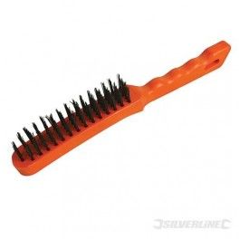 Silverline Brosse métallique acier 5 rangs - vue 2
