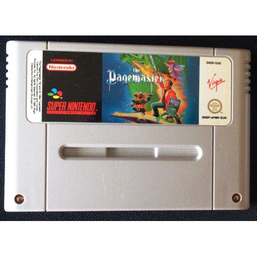 The Pagemaster (Version Euro) Super Nes Super Nintendo - Super Nes