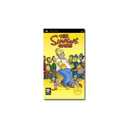 The Simpsons Game - Ensemble Complet - Playstation Portable Psp