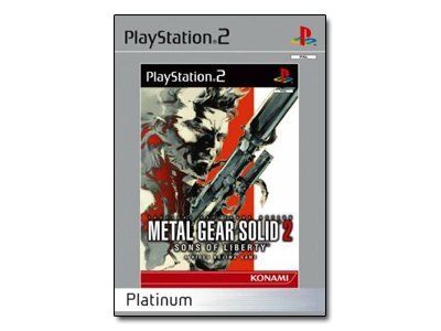 Metal Gear Solid 2: Sons Of Liberty Platinum Ensemble Complet Playstation 2