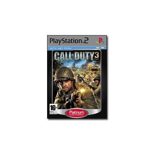 Call Of Duty 3 Platinum - Ensemble Complet - Playstation 2