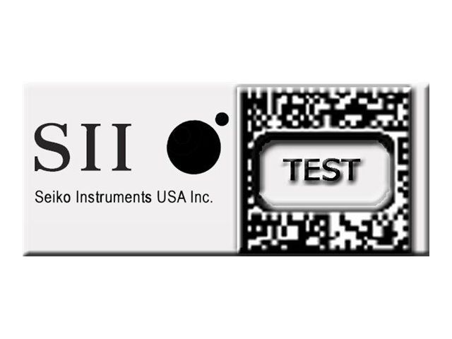 Seiko Instruments SLP-STAMP2 - Étiquettes adhésives - blanc - 36 x 67 mm 620 étiquette(s) ( 2 rouleau(x) x 310 ) - pour Smart Label Printer 440, 440 Office Administration Pack, 450, 620, 650...