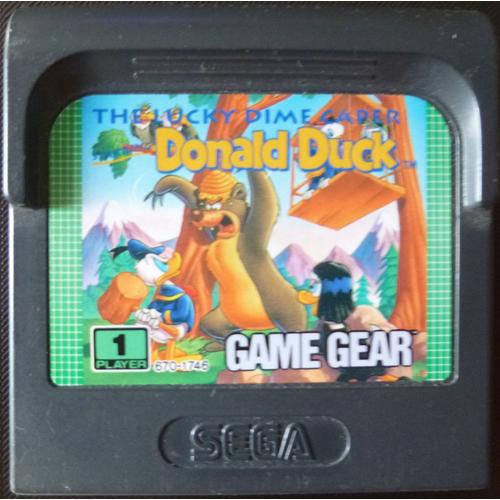 The Lucky Dime Caper Starring Donald Duck Game Gear