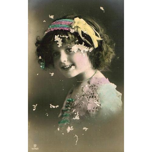 Carte Postale Ancienne France Petite Fille Sourire Rakuten