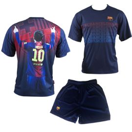 Collection Officielle Taille Enfant garçon Fc Barcelone Maillot Short Barça 