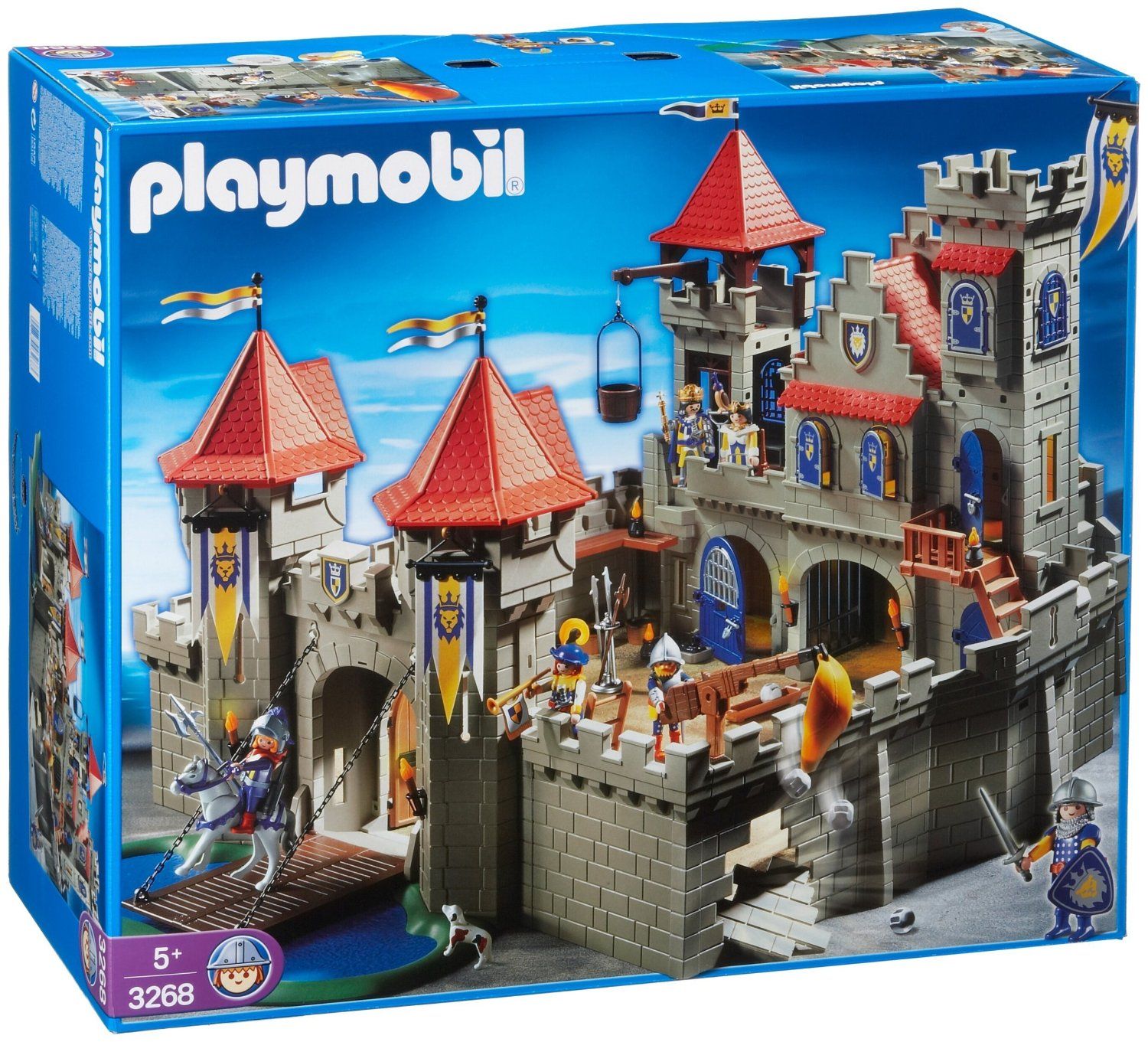 construction chateau playmobil