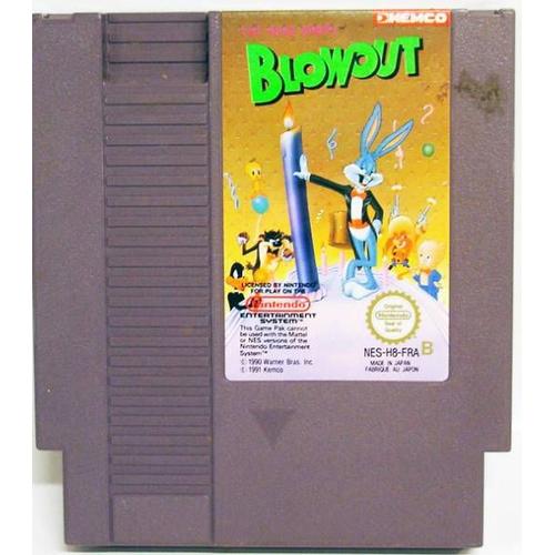 Nintendo Nes - Kemco - The Bugs Bunny Blowout (Loose)