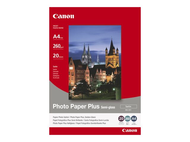 Canon PaperSG 201 Photo SemiGloss A4 20sh - vue 3