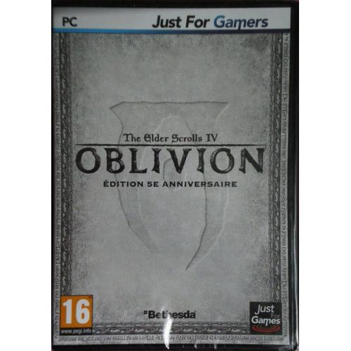 Oblivion "The Elder Scrolls Iv" Edition 5èMe Anniversaire - Collection Complã¨Te / Just For Gamers Pc