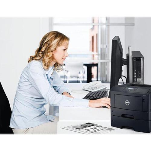 Dell B2360Dn - Imprimante - Noir Et Blanc - Recto-Verso - Laser - A4/Legal - 1200 X 1200 Ppp - Jusqu'À 38 Ppm - Capacité : 300 Feuilles - Usb 2.0, Gigabit Lan