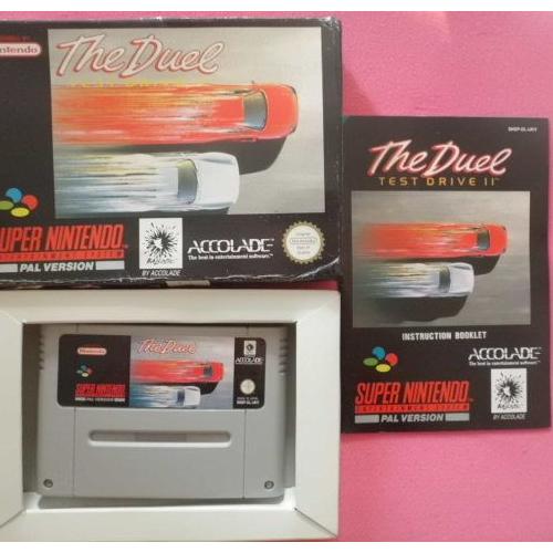 Test Drive 2 The Duel Super Nintendo