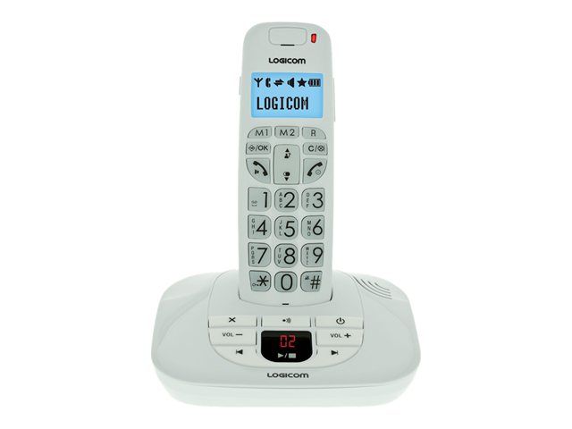 Téléphone fixe sans fil Logicom Confort 250 + Combiné supplémentaire - vue 3