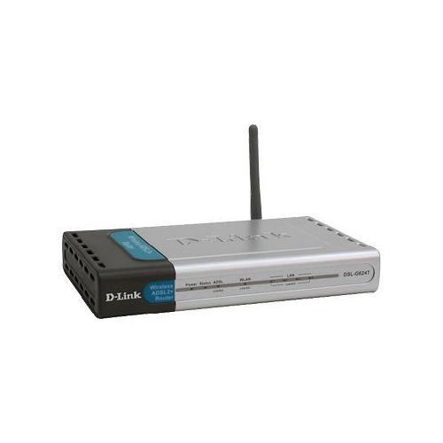 D-Link Dsl-G624T - Routeur Sans Fil - Modem Adsl - Commutateur 4 Ports - 802.11B/G - 2,4 Ghz