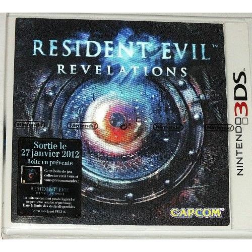 Resident Evil Revelation Kit Rã©Servation 3Ds