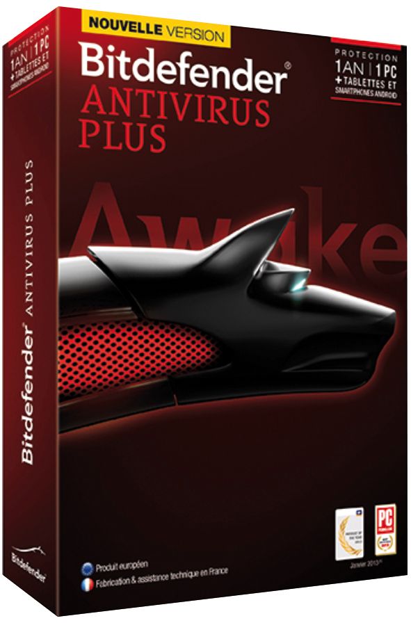 Bitdefender Antivirus Plus 2014 - Version Boîte (1 An) - 1 Pc - Win - Français)