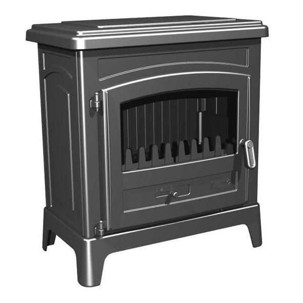 GODIN Poele à bois Le Fonteval 10 KW 389143ANTH - vue 2