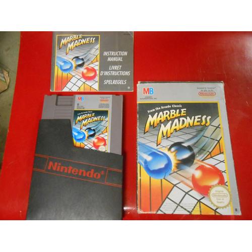Marble Madness Nes Nintendo Nes
