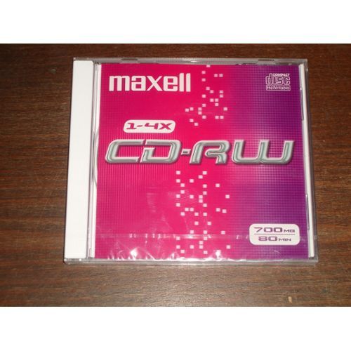 Maxell CD RW 700 Mo 80 min 4x