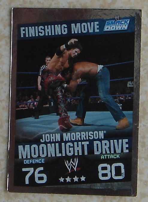 John Morrison Finishing Move WWE Slam Attax Evolution